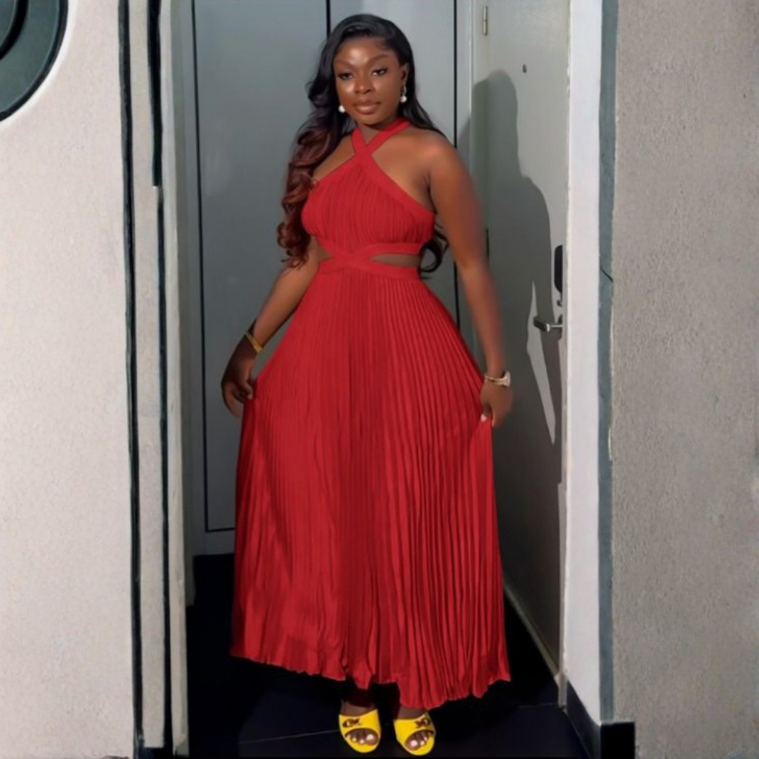 Pleated Dress