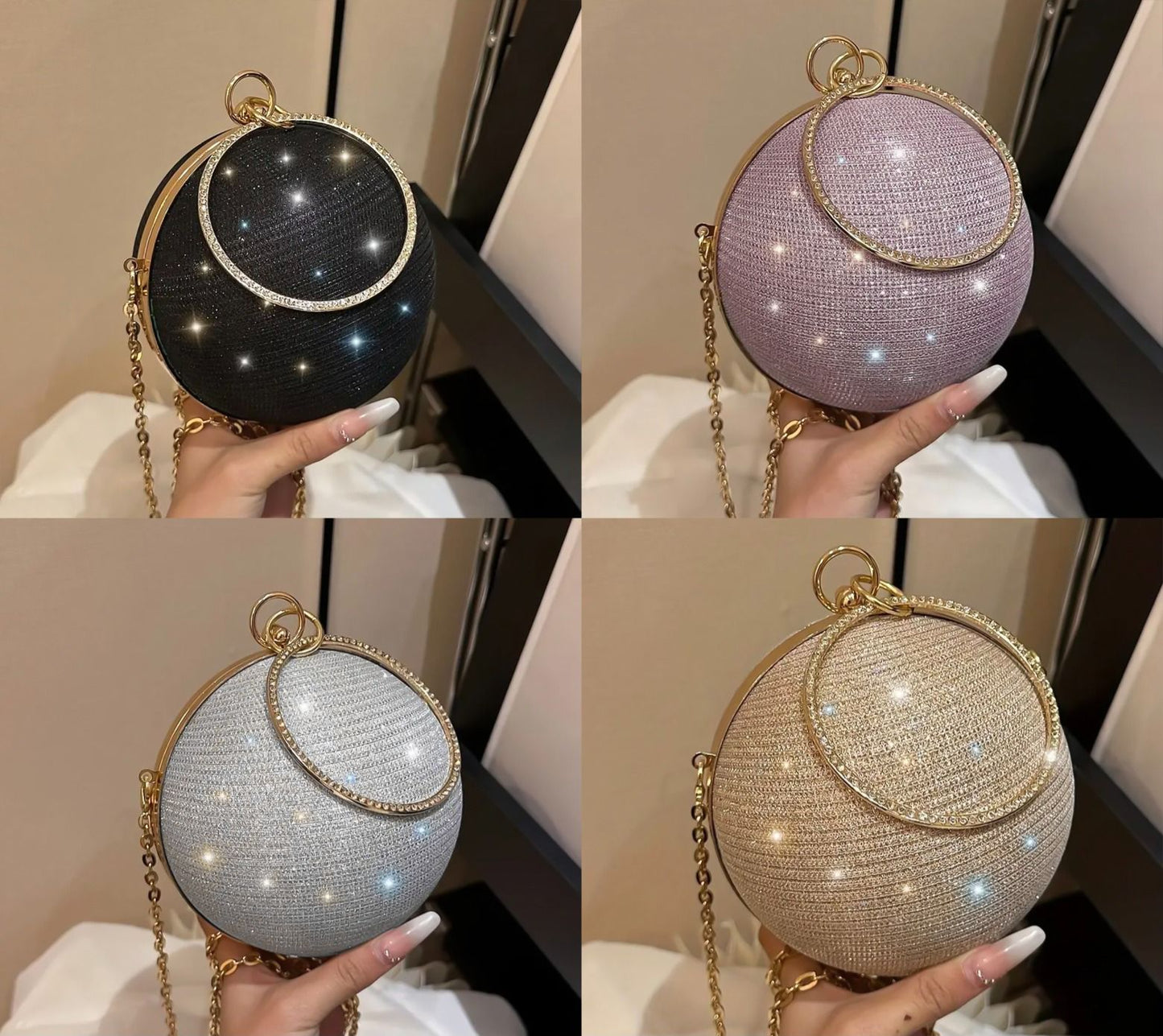 Shimmer Ball Bag