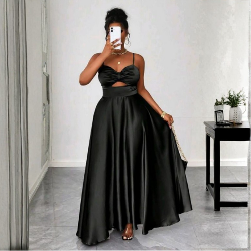 Satin Dress