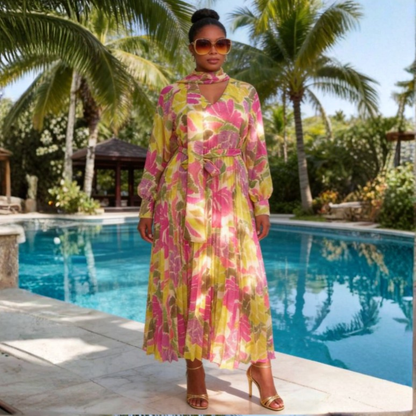 Pleated Dress