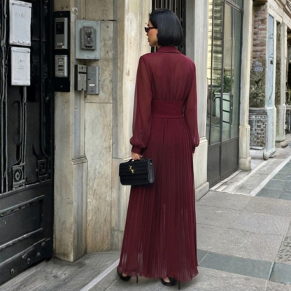 Formal Pleated Dress