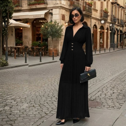 Formal Pleated Dress