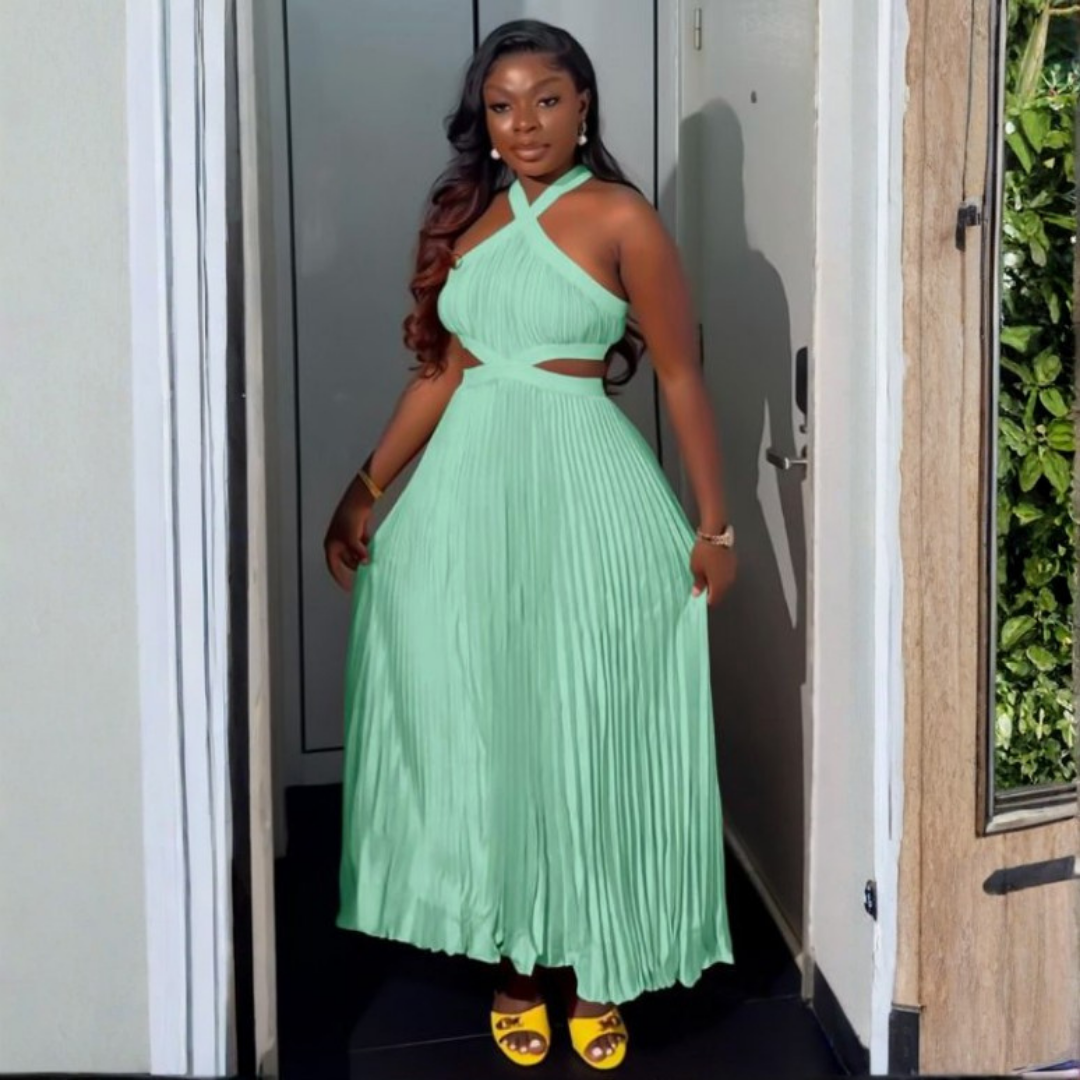 Pleated Dress
