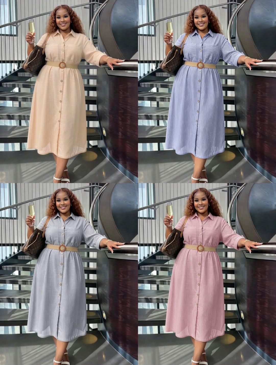 Shirt Dress + Belt
