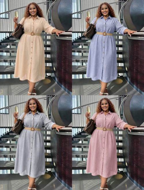 Shirt Dress + Belt