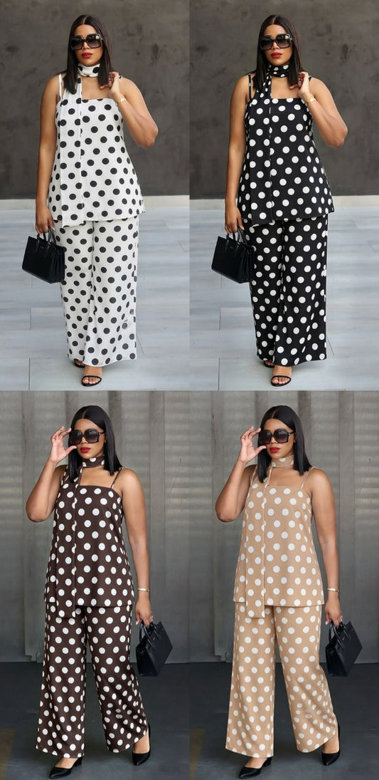 2PC Polka Dot Set