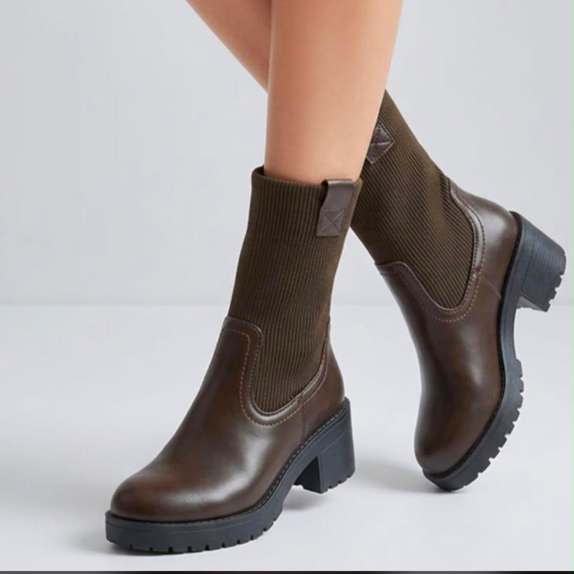 Branded Brown Boot