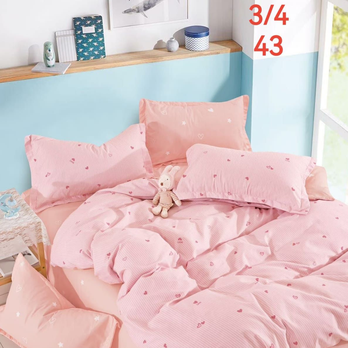 3/4 Duvet Cover
