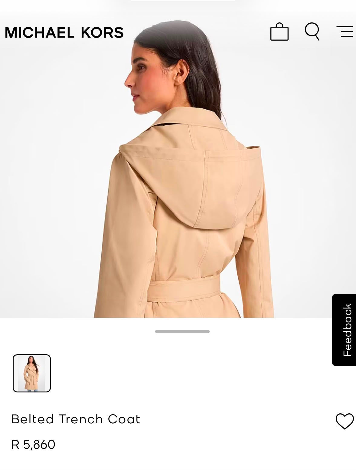 Trendy Beige Coat