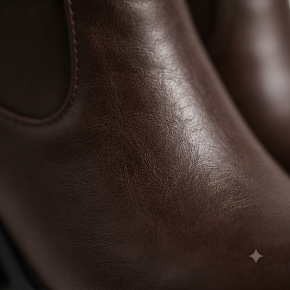 Plush Brown Boot
