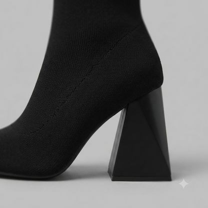 BLACK SOCK BOOT