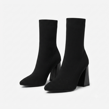 BLACK SOCK BOOT
