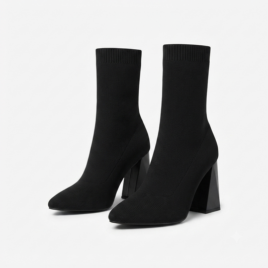 BLACK SOCK BOOT
