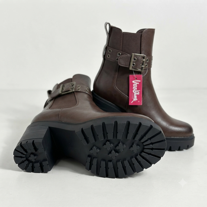 Plush Brown Boot