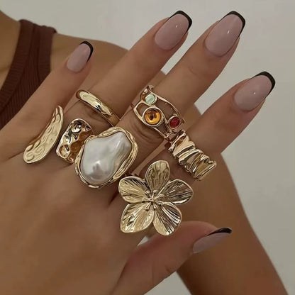 6pcs Ring Set