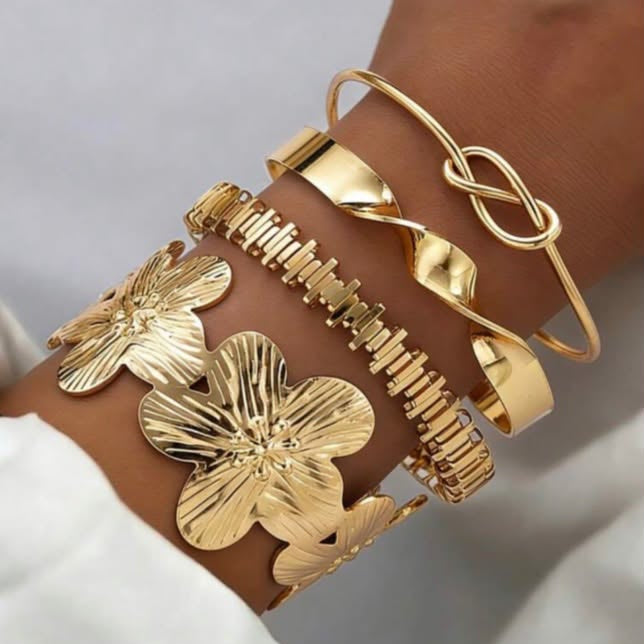 4pcs Bangle Set