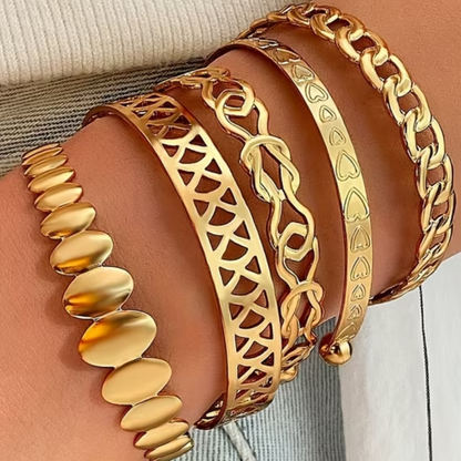5pcs Bangle Set