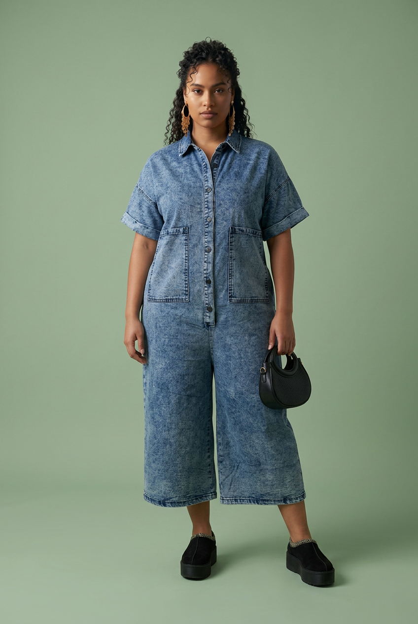 Denim Jumpsuit