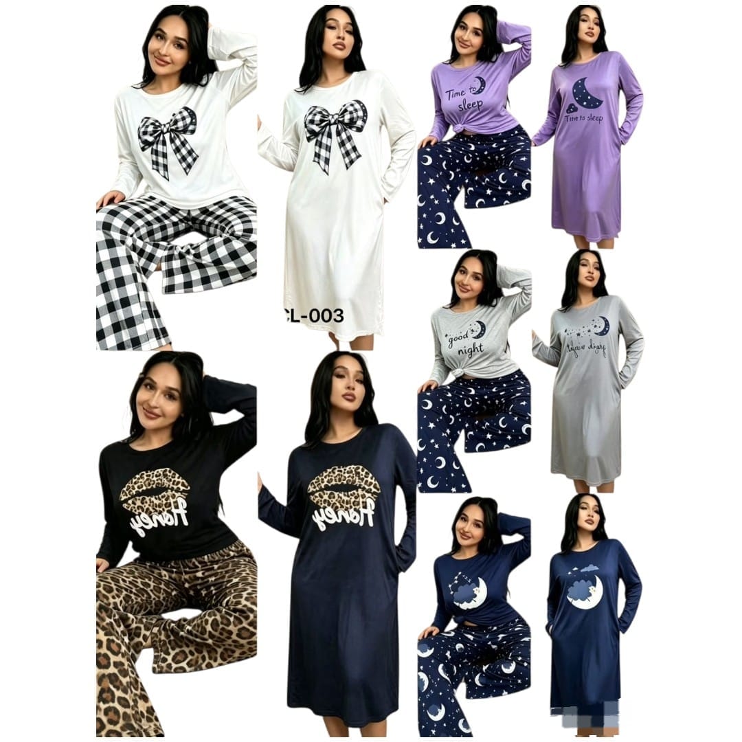Duskbase 3Pcs Pajamas