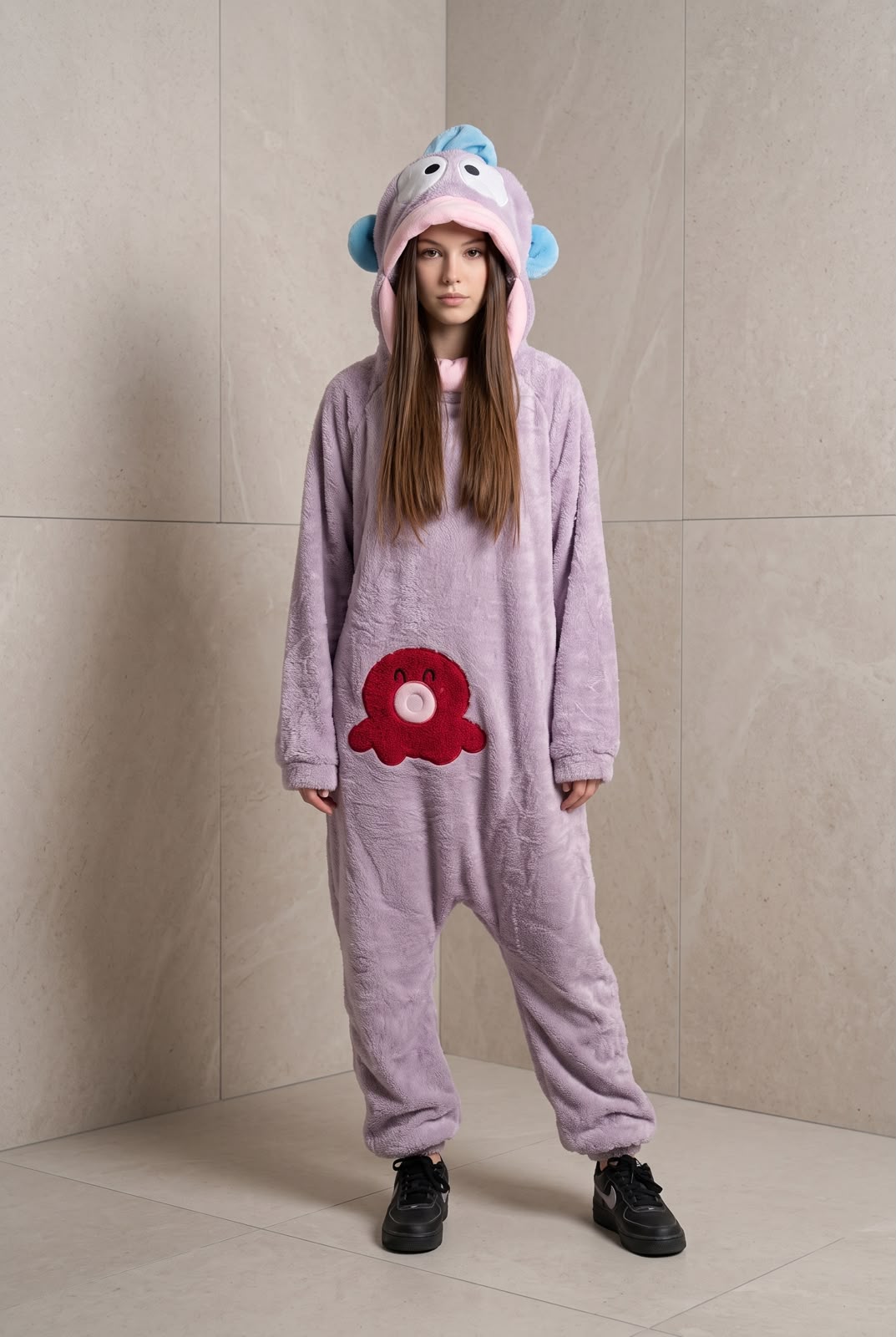 1Pcs Funny Fleece Onesie