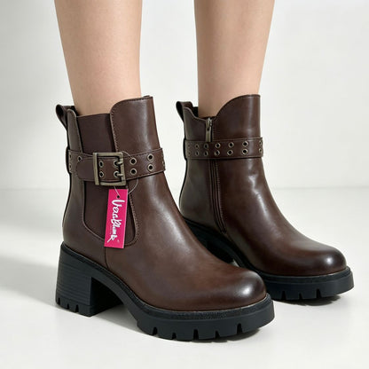 Plush Brown Boot