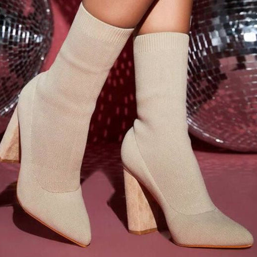 APRICOT SOCK BOOT