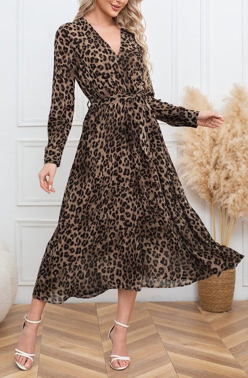 Leopard Spark Dress