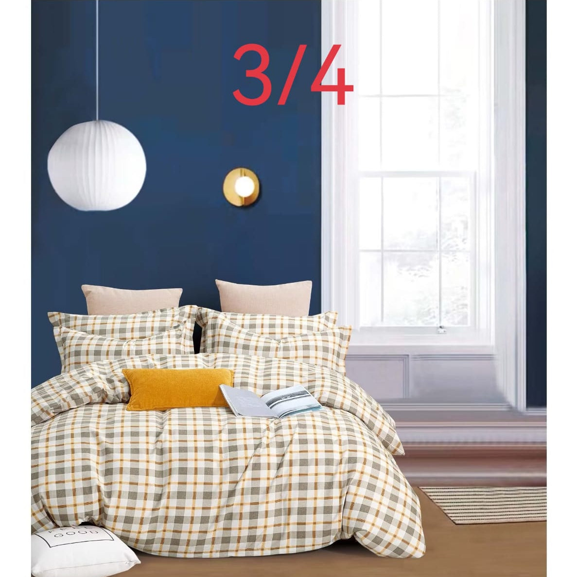 3/4 Duvet Cover Bedding